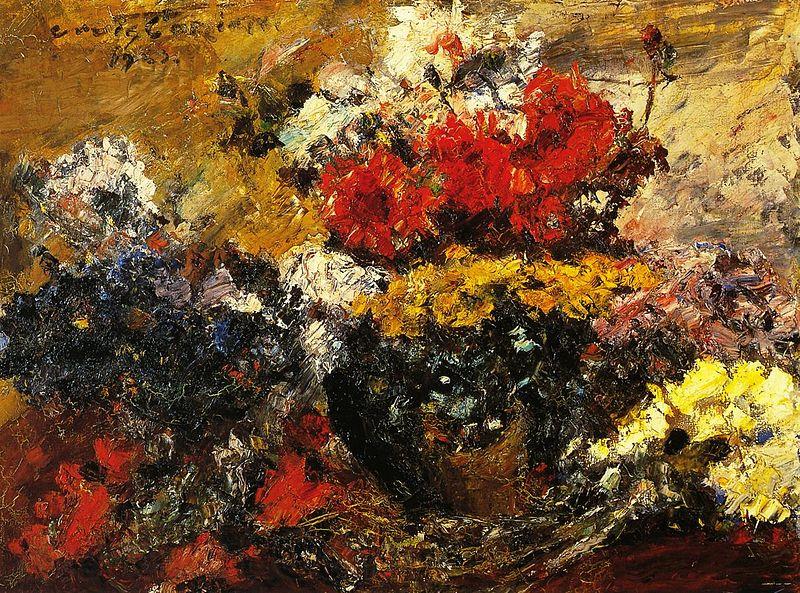 Lovis Corinth Herbstblumen France oil painting art